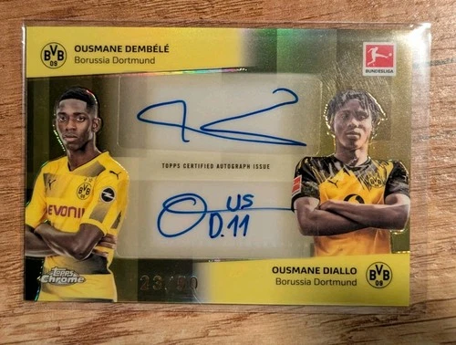 Ousmane Dembele & Ousmane Diallo 2026 Topps Chrome /50