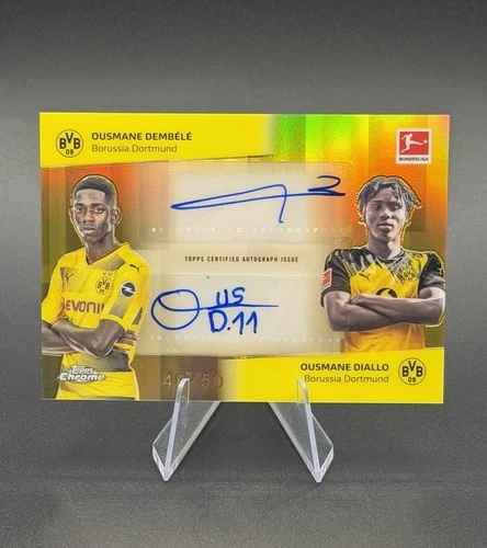 Ousmane Dembele / Ousmane Diallo 2025 Topps Chrome Bundesliga /50