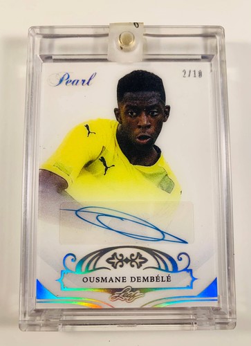 Ousmane Dembele 2019 Leaf Pearl /10