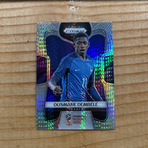 Ousmane Dembele 2018 Panini Prizm World Cup Hyper Prizm