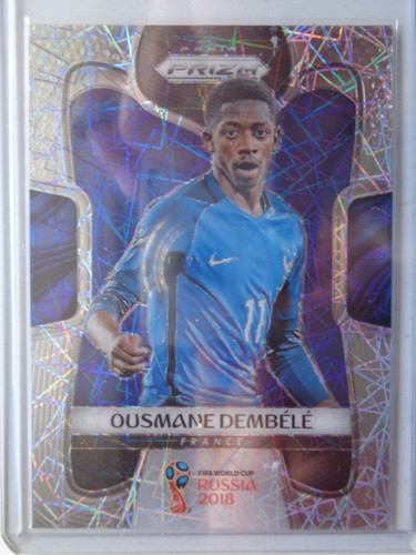 Ousmane Dembele 2018 Panini Prizm World Cup Lazer Prizm