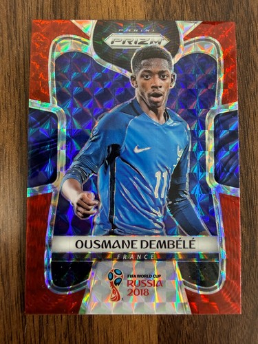 Ousmane Dembele 2018 Panini Prizm World Cup Red Mosaic