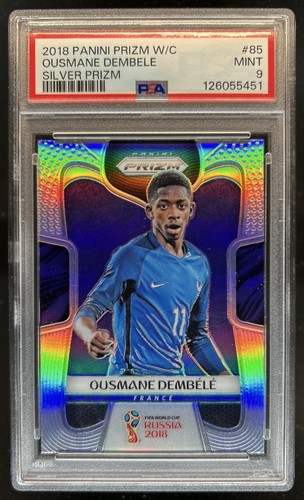 Ousmane Dembele 2018 Panini Prizm World Cup Silver