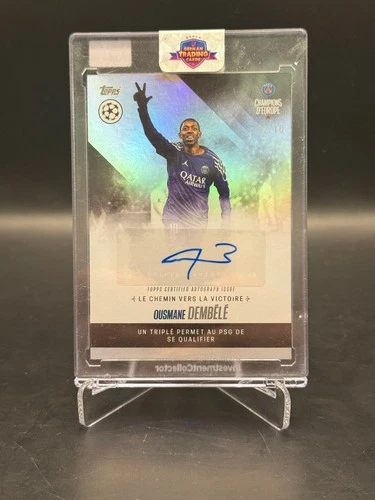Ousmane Dembele 2025 Topps PSG Champions D'Europe /10