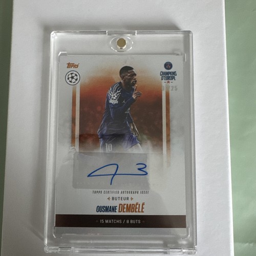 Ousmane Dembele 2024 Topps PSG Champions d'Europe /25