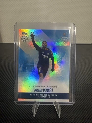 Ousmane Dembele 2025 Topps PSG Champions D'Europe /99