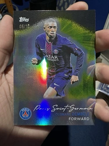 Ousmane Dembele 2025 Topps PSG Team Set /10