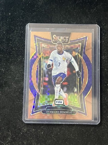 Ousmane Dembele 2024 Panini Select Bronze Checker /75