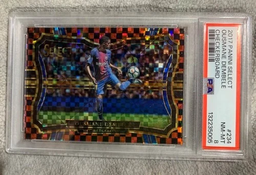 Ousmane Dembele 2017 Panini Select Checkerboard