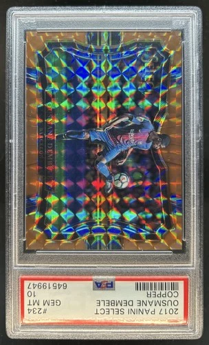 Ousmane Dembele 2017 Panini Select Copper /49