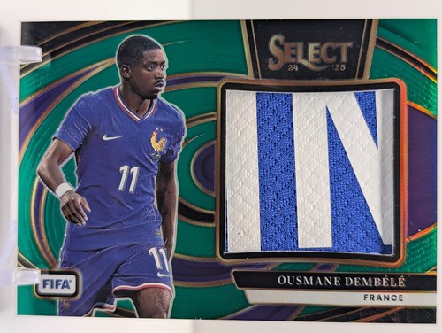 Ousmane Dembele 2024 Panini Select FIFA Green /5