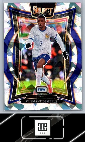Ousmane Dembele 2024 Panini Select FIFA Ice