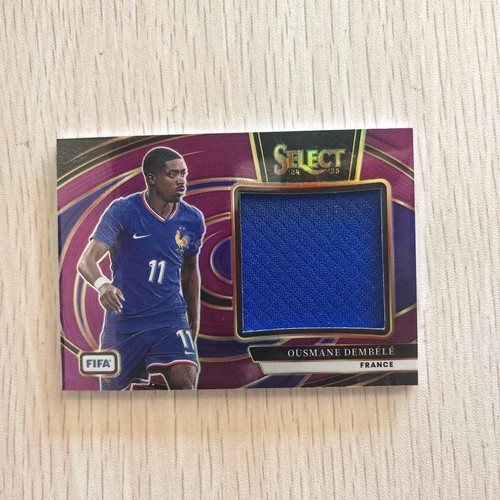 Ousmane Dembele 2024 Panini Select FIFA Purple /49