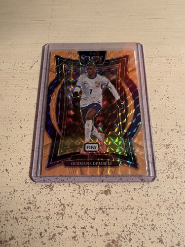 Ousmane Dembele 2024 Panini Select Orange Fluorescent /125