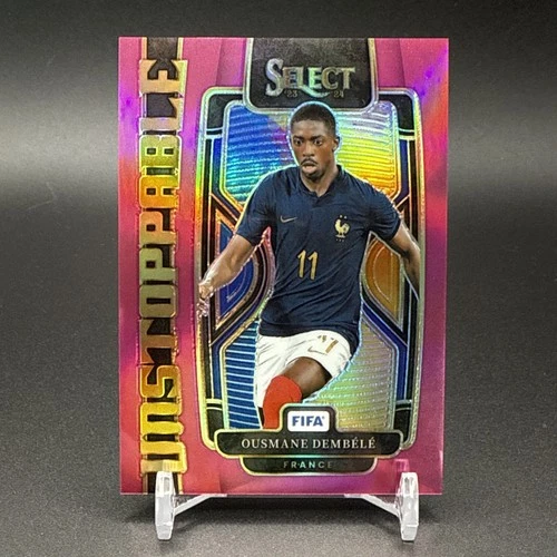 Ousmane Dembele 2023 Panini Select Pink /25