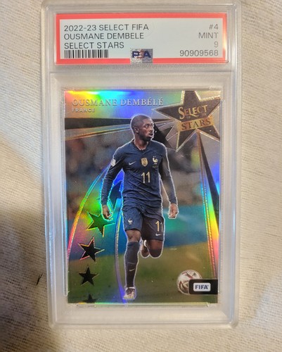 Ousmane Dembele 2022 Panini Select Silver Prizm