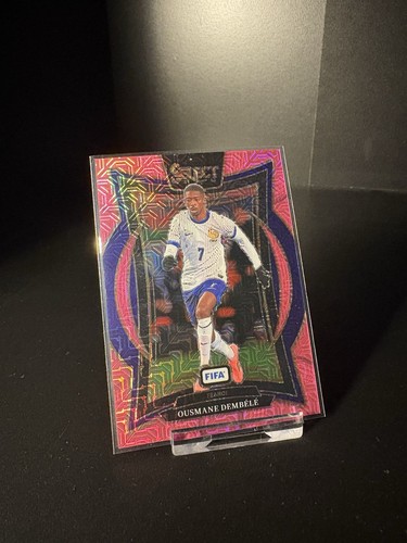 Ousmane Dembele 2025 Panini Select Terrace Pink Mojo Prizm /299