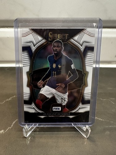 Ousmane Dembele 2023 Panini Select White Prizm /20