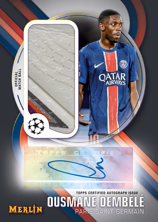 Ousmane Dembele 2024 Topps Now UEFA Champions League