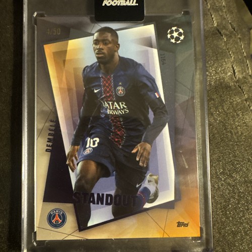 Ousmane Dembele 2025 Topps Total Blue /50