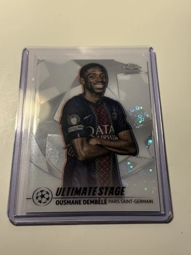 Ousmane Dembele 2025 Topps UCC Flagship Chrome /25