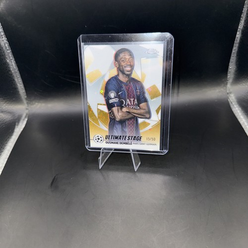 Ousmane Dembele 2025 Topps UEFA Champions League Gold /50