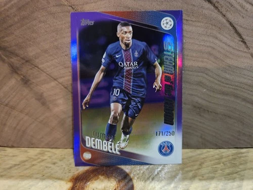 Ousmane Dembele 2026 Topps UEFA Champions League Purple /250