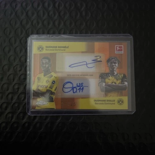 Ousmane Dembele / Youssoufa Diallo 2025 Topps Chrome