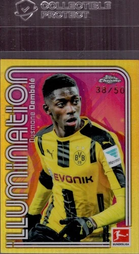 Ousmane Dembélé 2025 Topps Chrome Gold /50