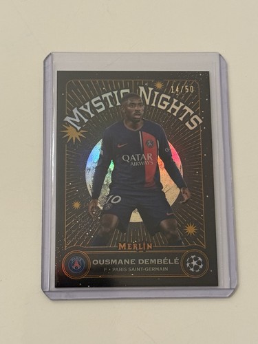 Ousmane Dembélé 2023 Topps Merlin Chrome /50