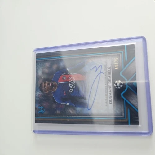 Ousmane Dembélé 2023 Topps Museum Sapphire /75