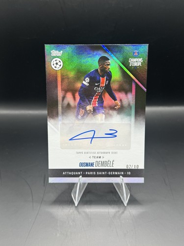 Ousmane Dembélé 2025 Topps PSG Champions D'Europe /10