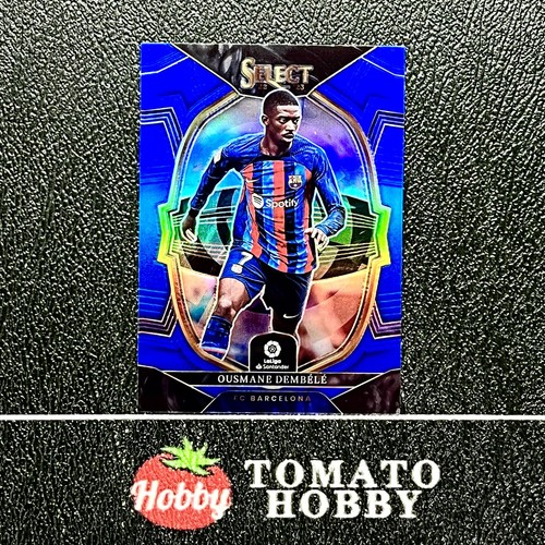 Ousmane Dembélé 2022 Panini Select Blue Refractor