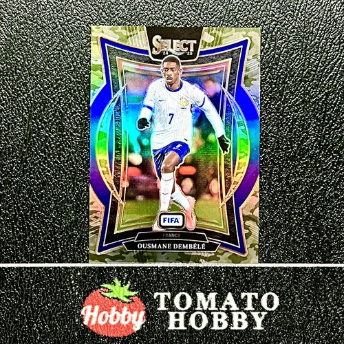 Ousmane Dembélé 2024 Panini Select Camouflage Refractor /135
