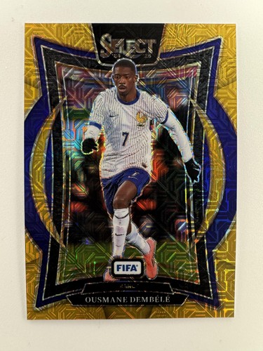 Ousmane Dembélé 2024 Panini Seleziona FIFA Gold Mojo /10