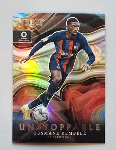 Ousmane Dembélé 2022 Panini Seleziona La Liga Silver Prizm