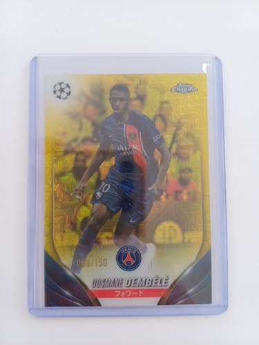 Ousmane Dembélé 2023 Topps UEFA Champions League Yellow /150