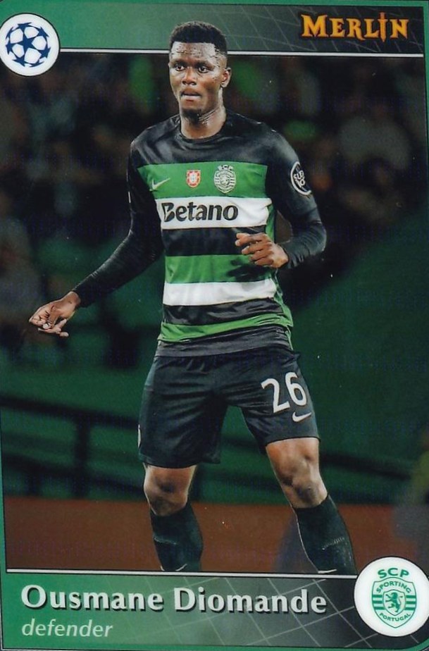 Ousmane Diomande 2024 Topps Merlin UEFA Club Competitions