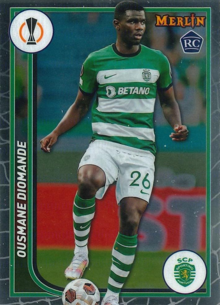 Ousmane Diomande 2023 Topps Merlin UEFA Club Competitions
