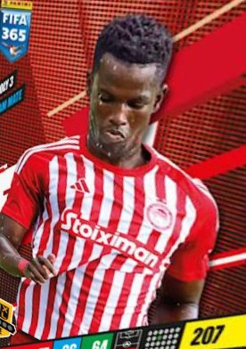 Ousseynou Ba 2024 Panini Adrenalyn XL FIFA 365