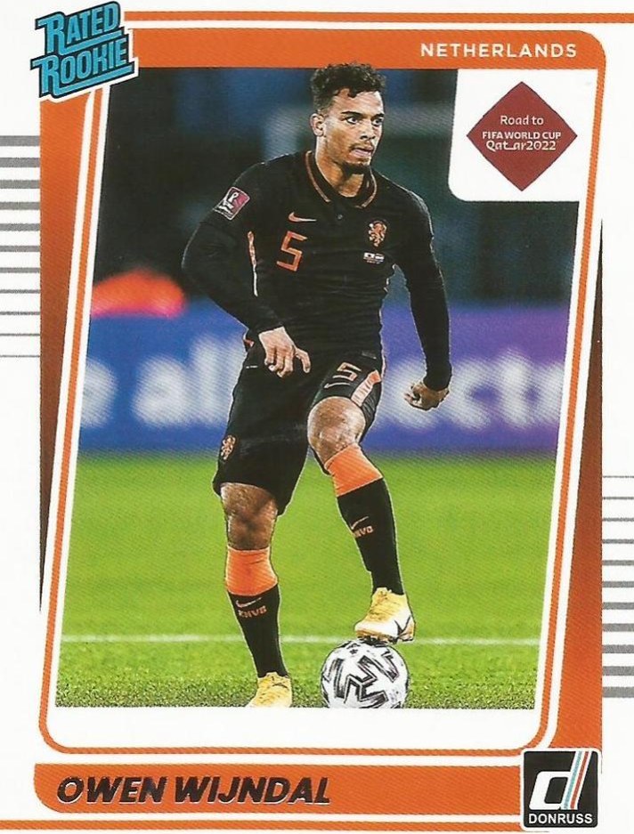 Owen Wijndal 2021 Panini Donruss Soccer 19