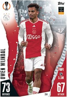 Owen Wijndal 2023 Topps Match Attax UEFA Club Competitions