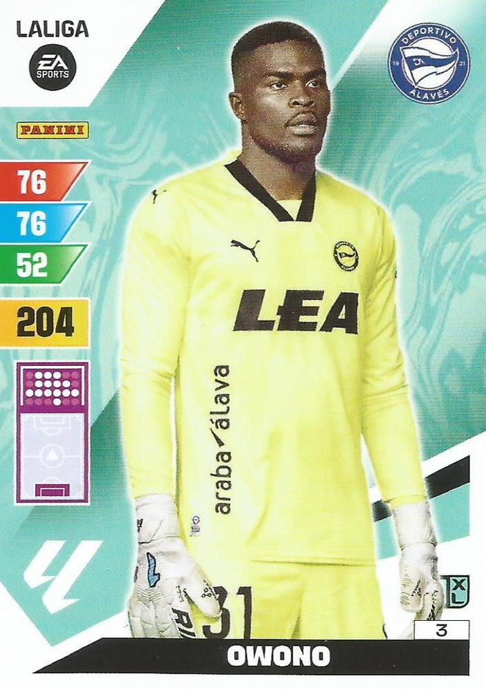 Owono 2023 Panini Adrenalyn XL La Liga