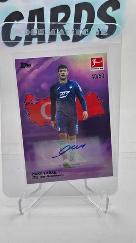 Ozan Kabak 2025 Topps Bundesliga International Stars /50