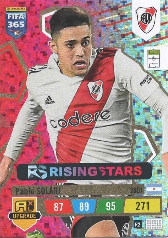 Pablo Solari 2023 Panini Adrenalyn XL FIFA 365 Upgrade