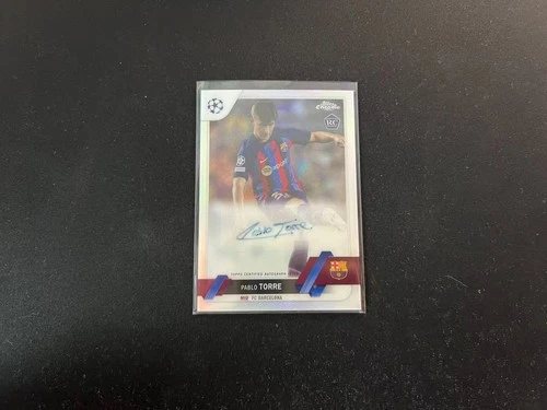 Pablo Torre 2023 Topps Chrome UEFA Silver