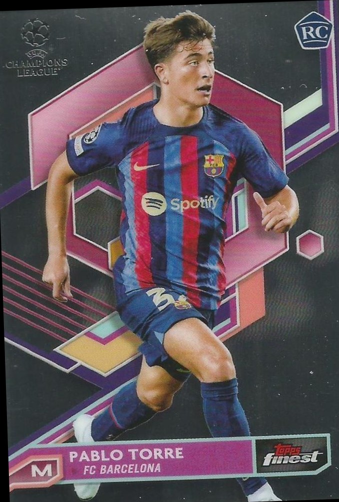 Pablo Torre 2022 Topps Finest UEFA 94