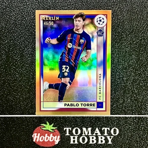 Pablo Torre 2022 Topps Merlin Chrome Gold Refractor /50