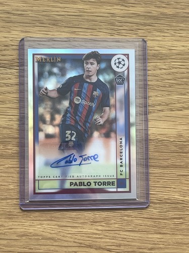 Pablo Torre 2022 Topps Merlin Chrome Refractor