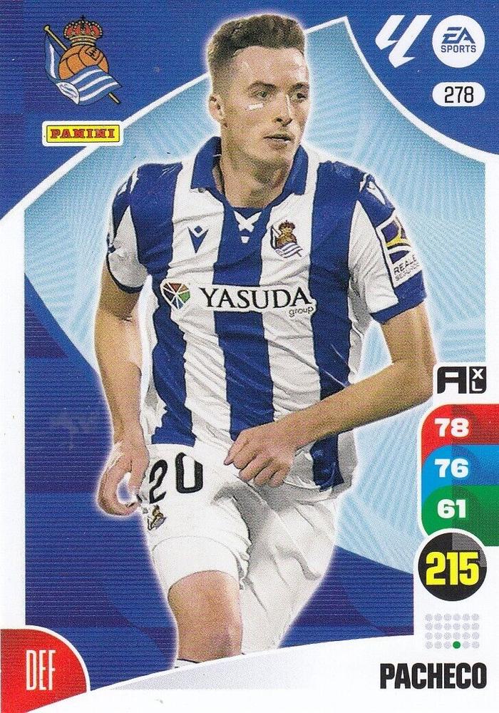 Pacheco 2024 Panini Adrenalyn XL La Liga